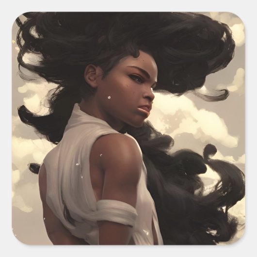 Goddess of Beauty スクエアシール (正面)