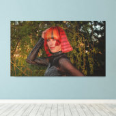 Goddess of Fashion キャンバスプリント (インサイチュ (ウッドフロア))