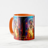 GODDESS OF FIRE PELE COFFEE MUG マグカップ (正面左)