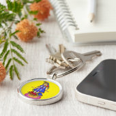 Goddess Radha Keychain キーホルダー (側面)