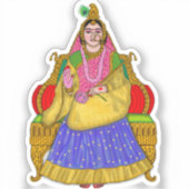 Goddess Radha Sticker シール (正面)