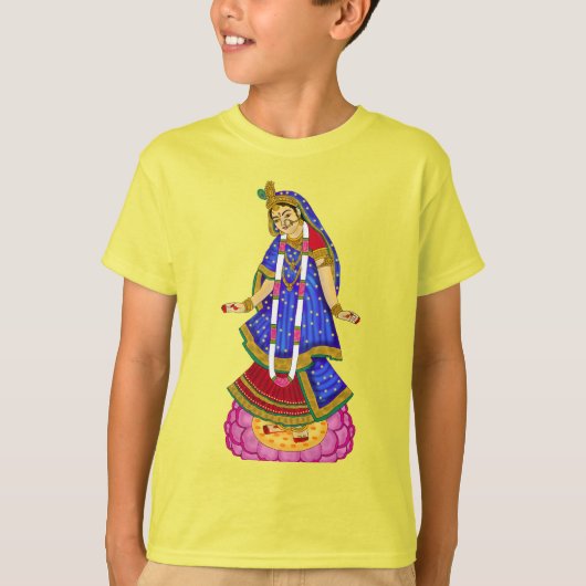 Goddess Radha T-Shirt Tシャツ (正面)