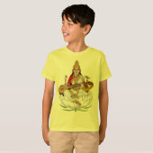 Goddess Saraswati T-Shirts Tシャツ (正面フル)