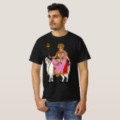 Goddess Shailputri T-Shirt Tシャツ (正面フル)