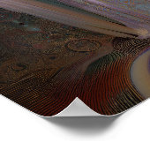 Goddess Shekinah High Frequency Kabbalist Art ポスター (角)