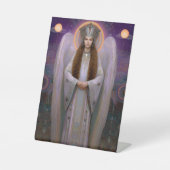  Goddess Shekinah High Frequency Kabbalist Art 台座サイン (正面)