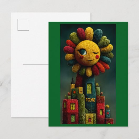 GoddessAIArt Post Card ポストカード (正面/裏面)