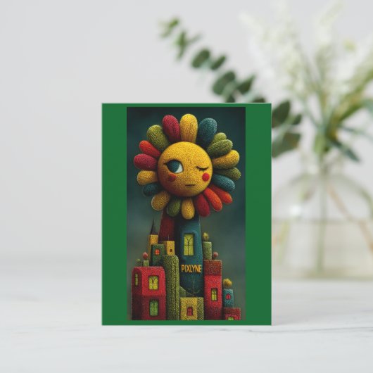 GoddessAIArt Post Card ポストカード (スタンド正面)