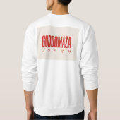 GODDOMAZA カタナ ギャングスター スウェットシャツ (裏面)
