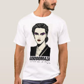 GODDOMAZA EST. 1985 PT. 1男性ホワイトティー Tシャツ (正面)