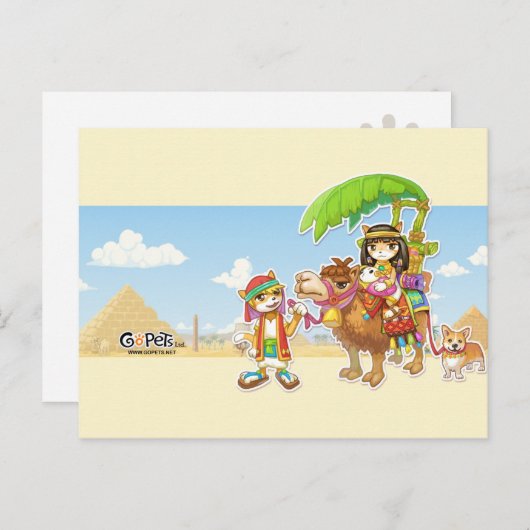 GoDesertはがき ポストカード (正面/裏面)