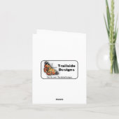 Godetiaノートカード カード (裏面)