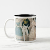 Godeyの女性のからのBookポルカのファッション、 ツートーンマグカップ (左)