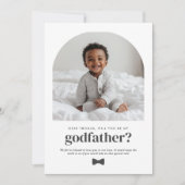 Godfather Arched Photo Proposal 招待状 (正面)