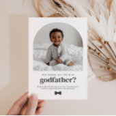 Godfather Arched Photo Proposal 招待状