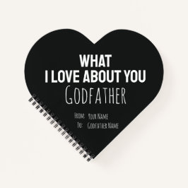 Godfather Gifts Cute Unique Cool Modern Trendy ノートブック