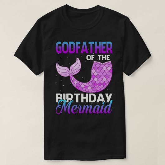 GODFATHER of the誕生日マーメイドシャツマッチP Tシャツ (デザイン正面)