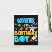 Godfather Of The Birthday Boy Space Astronaut 1st カード (正面)