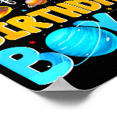 Godfather Of The Birthday Boy Space Astronaut 1st  ポスター (角)