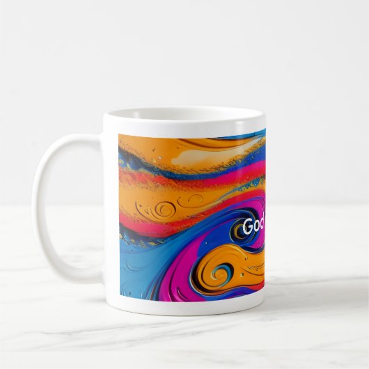 Godisgood Swirls コーヒーマグカップ (左)