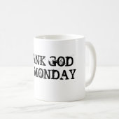 GODITの月曜日を感謝していして下さい コーヒーマグカップ (正面右)