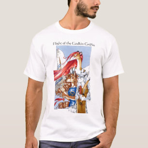 GodkinのグリフィンのTシャツの飛行 Tシャツ