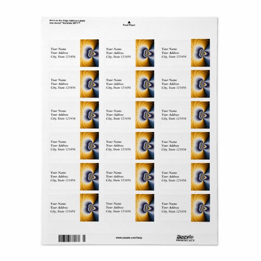 Godless – フラクタル ラベル (フルシート)