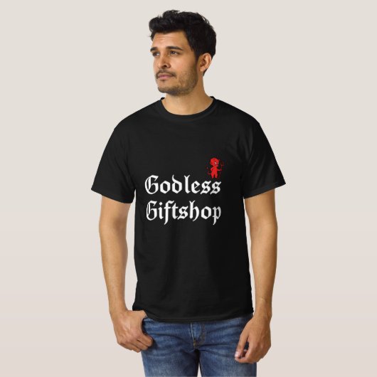 Godless Giftshop  Tシャツ (正面フル)