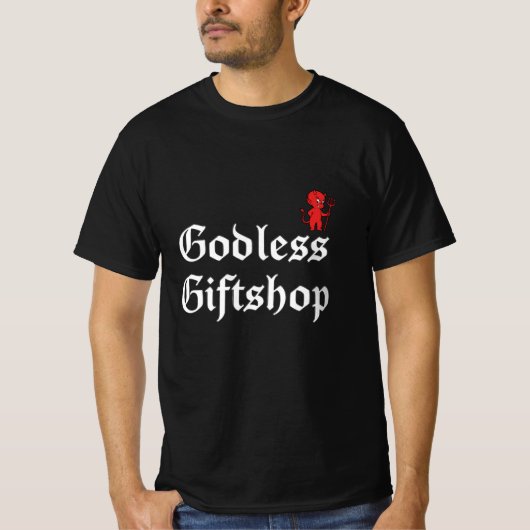 Godless Giftshop  Tシャツ (正面)