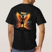 Godly Rise – 強い黒（箴言24:16） Tシャツ (裏面)