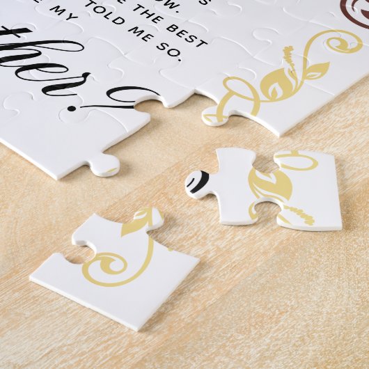 Godmotherのエレガント写真の提案 ジグソーパズル (側面)