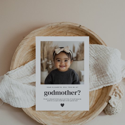 Godmotherの写真の提案を行う 招待状