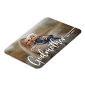 Godmother モダン Photo Keepsake マグネット (左側)