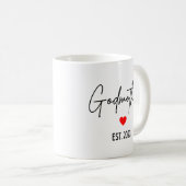 Godmother Mug 2023, Godmother Proposal Gift コーヒーマグカップ (正面右)
