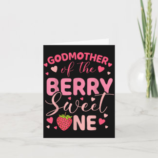 Godmother of the berry sweet one strawberry first カード