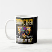 Godmother Of The Birthday Boy Monster Truck Birthd コーヒーマグカップ (左)