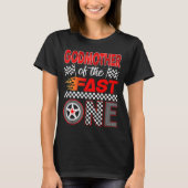 Godmother Of The Fast One First Birthday Racing Ca Tシャツ (正面)