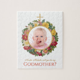 Godmother Proposalフローラ写真inバラリース ジグソーパズル