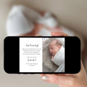 Godmother Proposal Photo（私のGodmother提案写真） 招待状