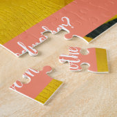 Godmother Proposal with Photo ジグソーパズル (側面)