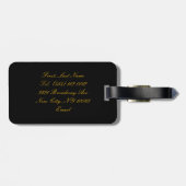 Godolphinの乗馬のアラビアの純血種の馬 ラゲッジタグ (裏面横)