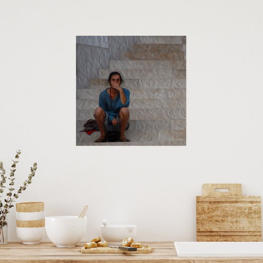 Godotの待機中 ポスター (キッチン)