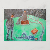 GODOTポストカード待ち ポストカード (正面)