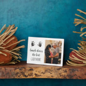 Godparent Handprint Photo フォトプラーク (側面)