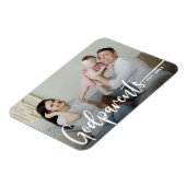 Godparents写真モダン記念 マグネット (左側)