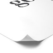 Godparents Photo Keepsake ポスター (角)