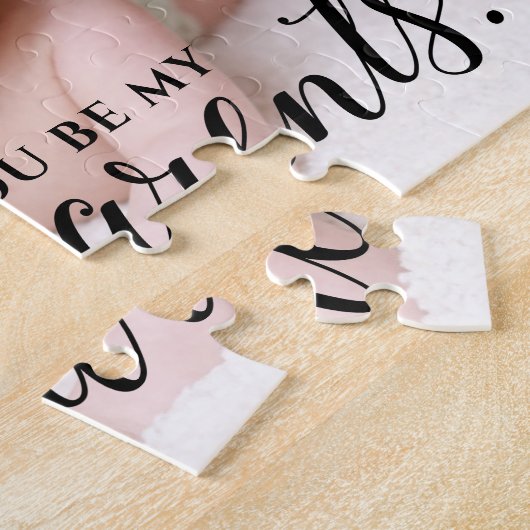 Godparents Proposal写真 ジグソーパズル (側面)