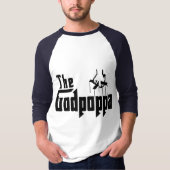 Godpoppaのおもしろいの父の日の服装 Tシャツ (正面)