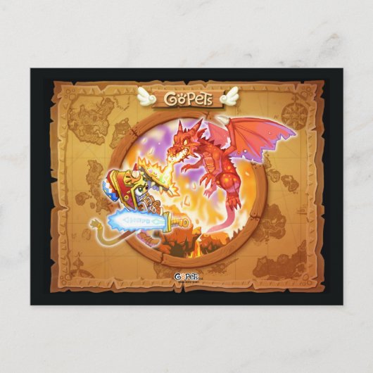 GoDragonはがき ポストカード (正面)