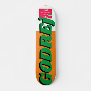 GODREJ JMT INDIA 7 3/4"スケートボードデッキ スケートボード